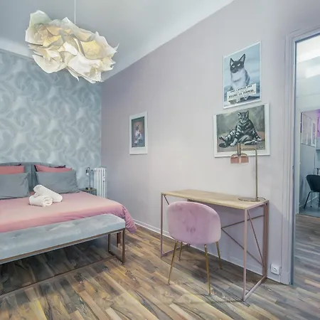 Apartamento Lx191 2p Design & Colore Face Gare - Balcon & Clim Nice