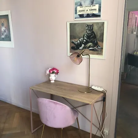 Lx191 2p Design & Colore Face Gare - Balcon & Clim شقة نيس